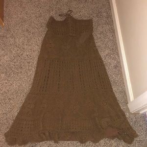 Long Crochet Skirt